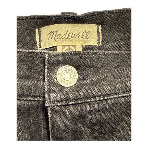 NEW Madewell Size 14 (32) Limited-Edition Drop The Rhinestone '90s Straight Jean - Picture 4 of 10